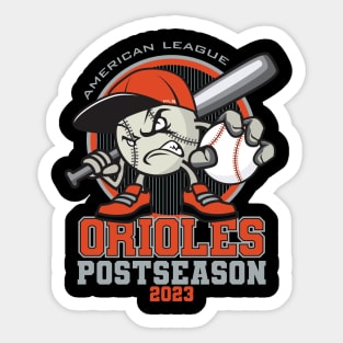 Baltimore Postseason 2023 Sticker